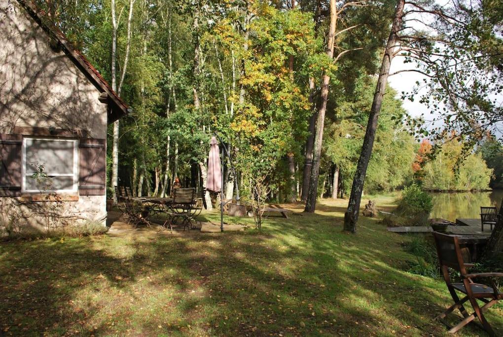 Paradis Perdu En Sologne Avec Plage Privee Villeny Zewnętrze zdjęcie