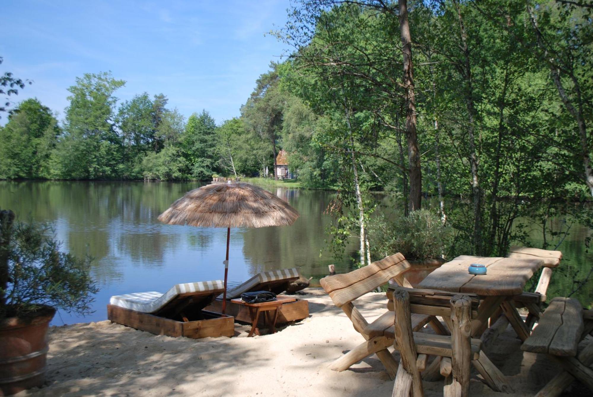 Paradis Perdu En Sologne Avec Plage Privee Villeny Zewnętrze zdjęcie